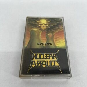 Nuclear Assault: Survive Cassette Tape, Heavy Metal, RARE Tested